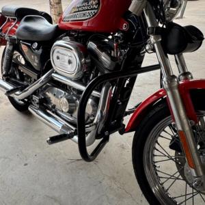 Defensa protector de motor Harley Davidson Sportster Diam.30 mm Â· 4